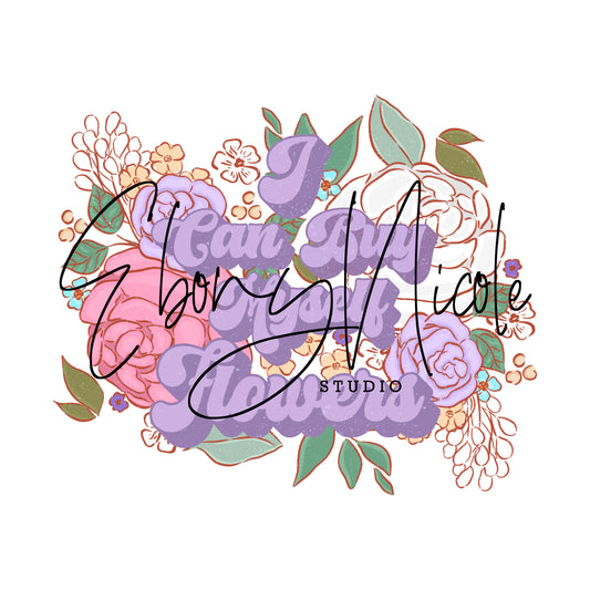 I Can Buy Myself Flowers PNG